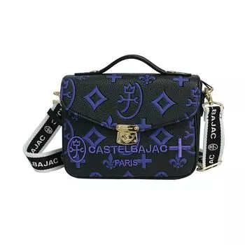 Bag 2WAY Shoulder Bag Handbag Shoulder Bag A5 B6 Claire Claire 68131 Blue [Castelbajac]