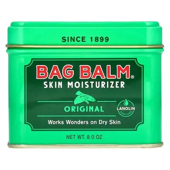 Bag Balm, увлажняющий крем для кожи, для рук и тела, для сухой кожи, 8 унций