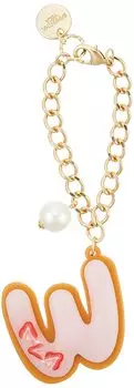 Bag Charm Cookie Initial Charm Gold [Samantha Vega] (W) Women s