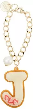Bag Charm Cookie Initial Charm Gold [Samantha Vega] (J) Women s