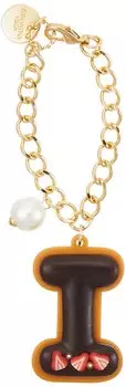 Bag Charm Cookie Initial Charm Gold [Samantha Vega] (I) Women s