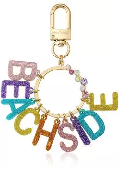 Bag Charm Official Beachside Logo Clear Glitter Charm Multicolor [Samantha Vega] Women s