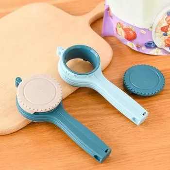 Bag Clip with Pour Spout Food Bag Clips for Sealing Reusable Plastic Cap Sealer Clips Convenient Pour Spout Bag Clips темно-синий