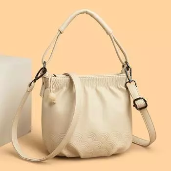 Bag Crossbody Bag Bucket Bag Atmospheric Fashion Mom Bag Women s Shoulder Bag чёрный