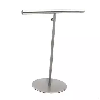 Bag Display Stand Adjustable Height Double Hook Tabletop Versatile Stable Base Jewelry Organizer