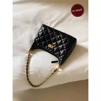 Bag Female Cierra French Classic Style Chain Diamond Pattern Bag