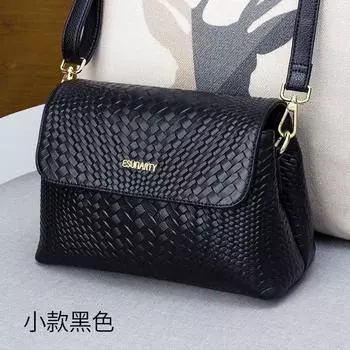 Bag Female Classy Sentong Qin Shoulder Leather Women Bag Small black