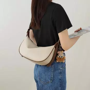Bag Female Crossbody Bag Female Bag Spring and Summer with High-grade Texture Niche Leather Dumpling Bag Bags