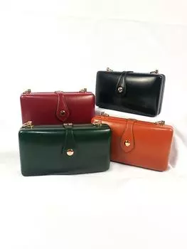 Сумка женская сумка из искусственной кожи маленькая сумка-мессенджер ретро оригинальная ручная работа искусство 2019 новая сумка для мобильного телефона сказочная сумка может быть настроена бордовый