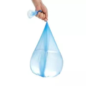 Bag Garbage Bag 30x/Set 50*45cm Black Disposable Household One-time Plastic Purple Small Garbage Bag Practical фиолетовый