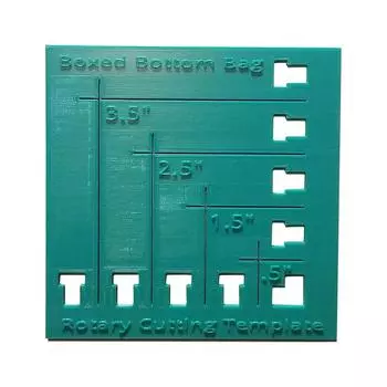 Bag Making Machine Box Bottom Cutting Template -Sewing Tools - Bag Making Tools - Box Corners One Size