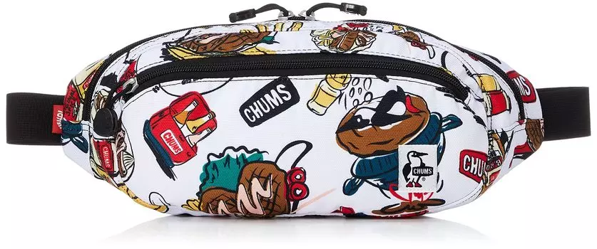 Bag Recycle Small Oval Waist Pack BBQ Spice [Chums] Men s