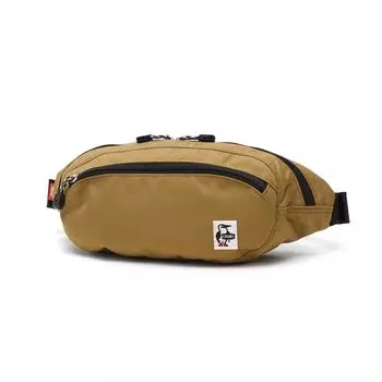 Bag Recycle Small Oval Waist Pack Brown [Chums] Men s