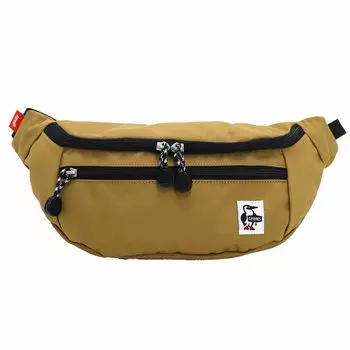 Bag Recycle Small Waist Pouch Brown [Chums] Men s