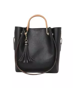 Bag Tote Bag Worn 4WAY Tote Bag BLACK one [Rodesco] Drama Product WEB Limited Women s XX34-2AU3107