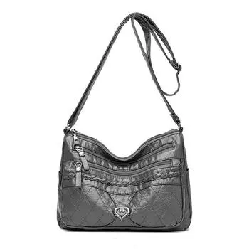 Сумка Urban Simple Casual PU одно плечо кроссбоди женская сумка одно плечо маленькая квадратная сумка темно-коричневого