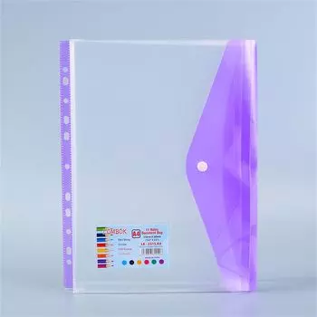 Bag With Snap Closure Zipper bag A4 File Folders Document Organizer Document Bag Test Paper Holder