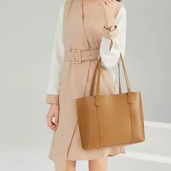 Bag women s bag 2024 new large-capacity handbag simple tote bag fashion casual shoulder messenger bag