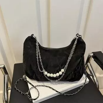 Bag Women s Large Capacity 2025 New Autumn Chain One Shoulder Crossbody Bag Versatile Premium Underarm