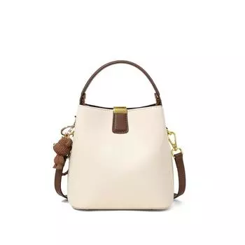 Bag Women s Leather Crossbody Bucket Bag Spring/Summer Deluxe Touch All-match Shoulder Bags