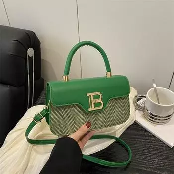 Bag Women s New 2025 Light Luxury Fashion Handbag Premium Textured Shoulder Bag Simple Versatile Crossbody Dinner Bag чёрный