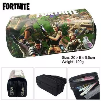 Bag Zipper Pencil Pen Case Cosmetic Pouch School Stationery Storage Bag 02