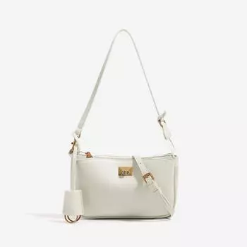 Baga Kelly Small Square Lock Handbag: 2025 High-End Motorcycle Style, Underarm Shoulder & Crossbody. 23x5.5x14 cm