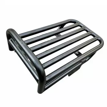 Багажная стойка Diabolus Honda Hunter Cub CT125 Rear Carrier для Honda CT125, оригинальное крепление для ящика для инструментов JA55 JA65 CT73/Rear (Т.3) 2020-2023 гг. (с точками) чёрный