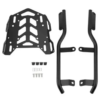 Багажная стойка для мотоцикла, алюминиевый сплав, полка для сиденья, удлиненный адаптер для Adv
