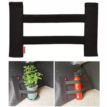 Багажник автомобиля, фиксированный ремень, огнетушитель, внутреннее крепление для хранения багажа, фиксирующий ремень, ленты, автомобильный органайзер для салона, аксессуары S