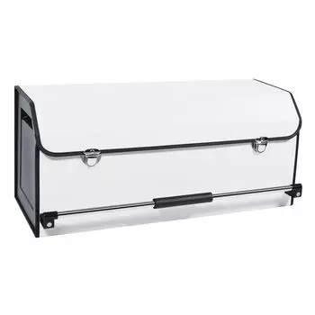 Багажник автомобиля XCF, большой багажник для хранения автомобиля, переносная ручка для хранения автомобиля, подходит для средних и малых транспортных средств, таких как винт для использования на открытом воздухе белый