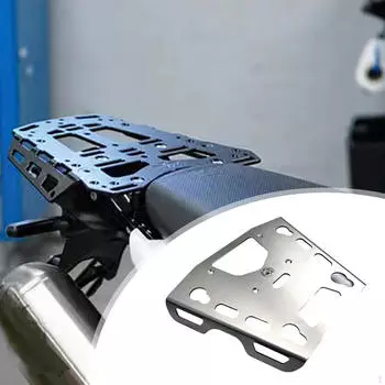 Багажник для мотоцикла, ящик для хранения, аксессуар, простая установка, металлическое крепление, удлинитель