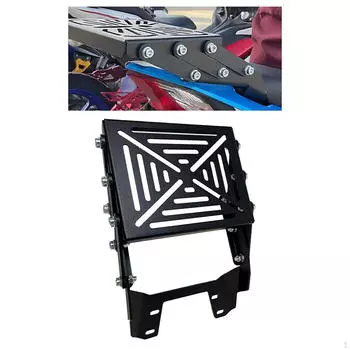 Багажник для мотоцикла сзади, багажник на сиденье сзади, металлическая профессиональная запасная часть, складной ящик для инструментов