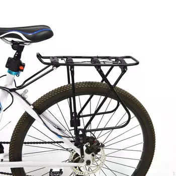 Багажник для перевозки велосипедов Задний велосипедный велосипедный прочный сменный кронштейн для полки, легкий