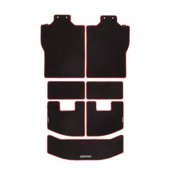 Багажник MUGEN черный x красный Honda (Mugen) [Спортивный коврик] N-BOX JF3/4 08P11-XNH -K1S0-RD чёрный