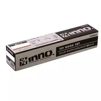 Багажник на крышу CARMATE inno basic крюк для установки Suzuki Hustler и другие K772 (Р2.1-) чёрный