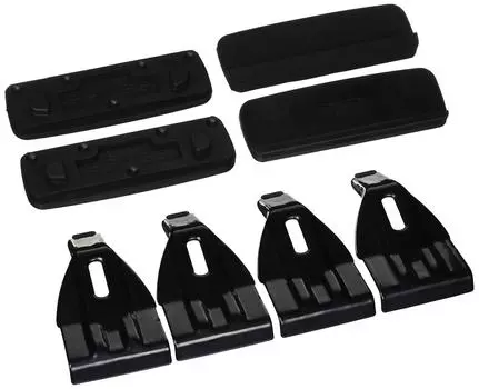 Багажник на крышу CARMATE inno basic крюк для крепления Toyota Lexus IS Sienta и другие K297 (Д.17-Д.26), (Д.15-Д.27) чёрный