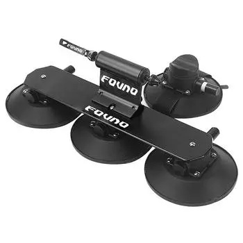 Багажник на крышу с присоской для велосипеда для автомобиля, присоска на крышу автомобиля, быстросъемная стойка для перевозки велосипеда из алюминиевого сплава для 1 For 1 bike чёрный