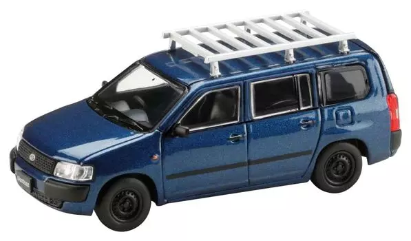 Багажник на крышу Toyota Probox HJ64, темно-синий, слюда, готовый продукт, версия 1/64/с