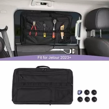Багажник Заднее стекло Боковая сумка для хранения Органайзер Подходит для Chery JETOUR T2 2023 Up Для Suzuki Jimny 2019 Up Для BJ40 2024 Up Укладка Уборка Автомобильные аксессуары