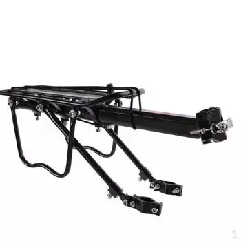 Багажники для велосипеда, рама из алюминиевого сплава, универсальная регулируемая подставка для велосипедного оборудования, велосипедный багаж