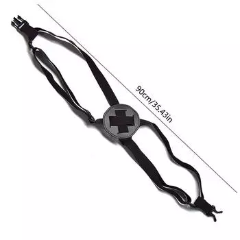 Багажные ремни для путешествий Add A Bag Рюкзак Высокоэластичные багажные ремни Сумка-банджи с пряжкой Регулируемый ремень для чемодана One Size чёрный