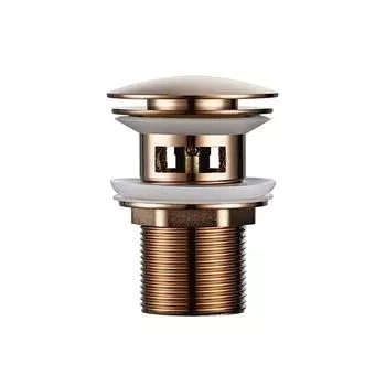Bagnolux Rose Gold слив для раковины Круглый выдвижной слив для раковины Коррозионная стойкость Долговечность Ванная комната Отель Слив для раковины для раковины розового золота
