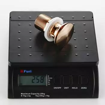 Bagnolux розовое золото раковина слив для ванной комнаты коррозионная стойкость круглого отверстия легко чистить латунный слив для раковины ванной комнаты розового золота