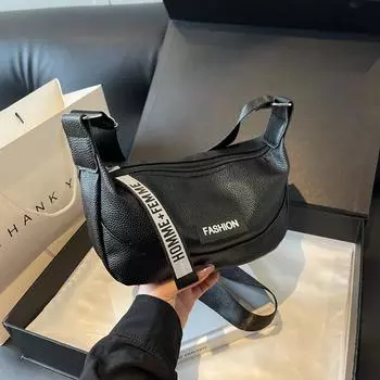 Bags 2025 women s bags fashion messenger bags versatile dumpling bags бежевый