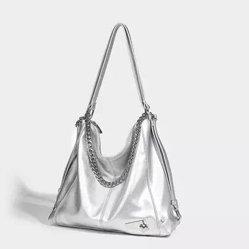 Bags Women s niche large-capacity retro versatile fashion 2025 spring and summer new shoulder bag underarm bag tote bag чёрный
