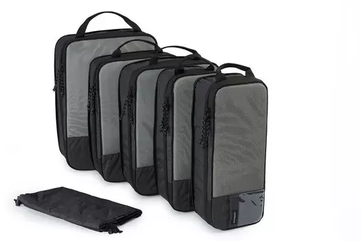 Bagsmart Travel Travel Compression Convenient Travel Compression Saves Clothes Organizes Compresses Large Business 6 Piece [BAGSMART] Pouch, Pouch,