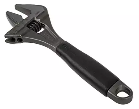 Bahco 9033 R US Ergo X-Wide Adjustable Wrench, 10-Inch, Black