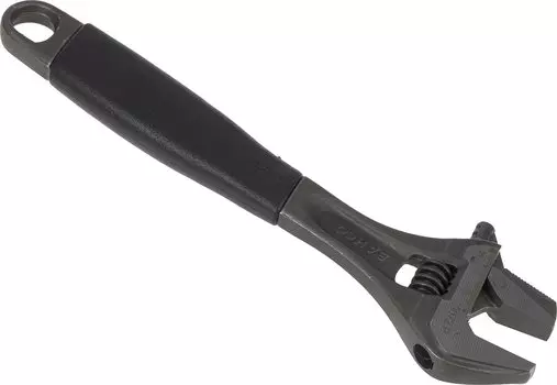 Bahco 9072P Reversible Jaw Black Ergo Adjustable Wrench, 250mm Length