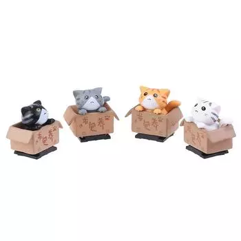 Бахилы с фонариком для камеры и котом с изображением мультяшного кота жёлтый